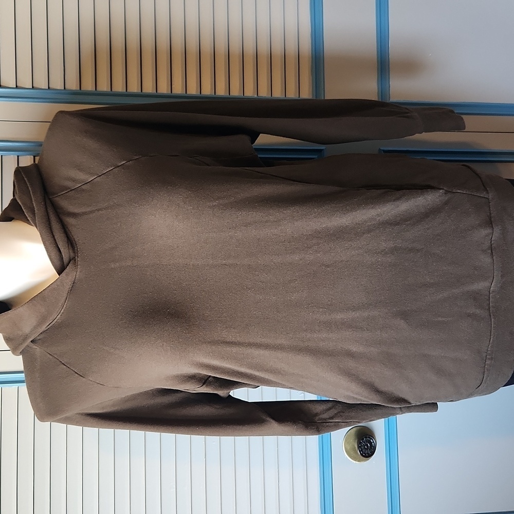 Uniqlo Brown Hooded Sweatshirt